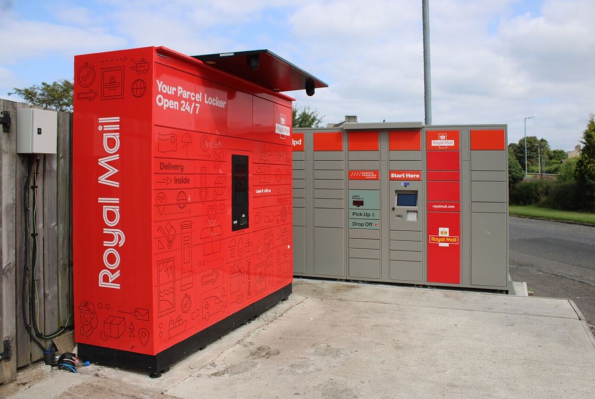 Royal Mail parcel lockers