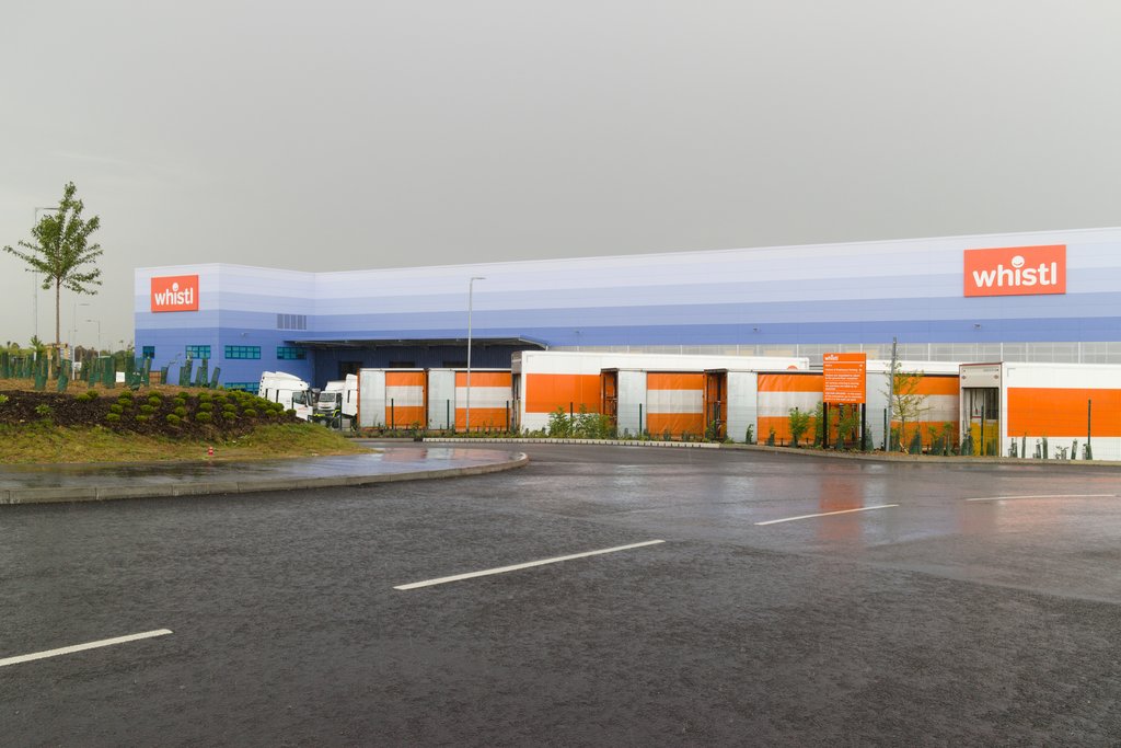 A Whistl depot on Wallis Way